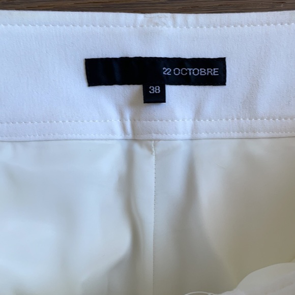 White boot cut pants - Picture 9 of 9